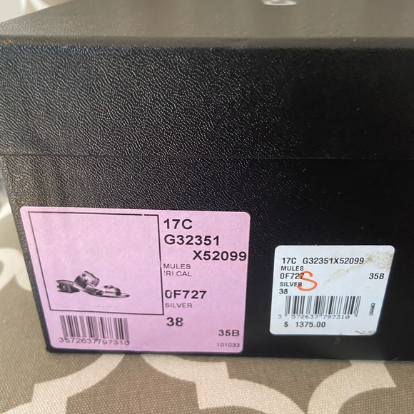 Chanel Silver Mule Sandals - Picture 8 of 8